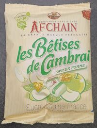 Bêtises de Cambrai pomme 150g Afchain